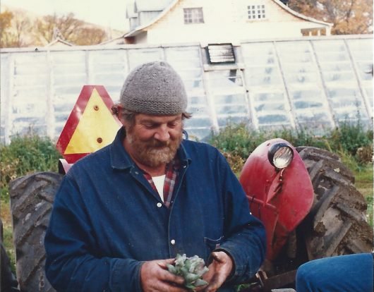 Jean Leblond, fondateur de la ferme du Jardin des Chefs